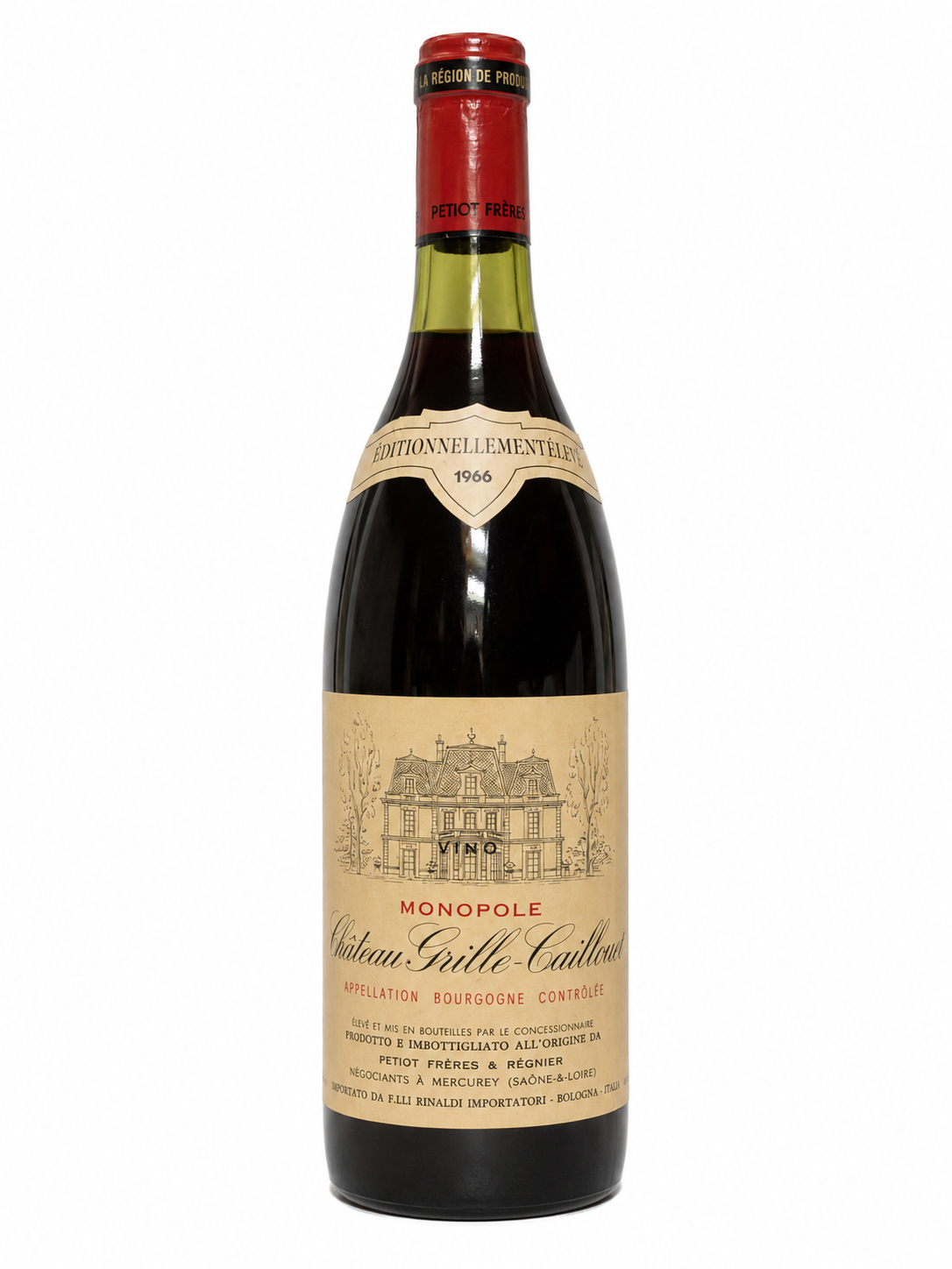 Wein 1966 Chateau Grille-Cailloux Petiot Freres & Regnier