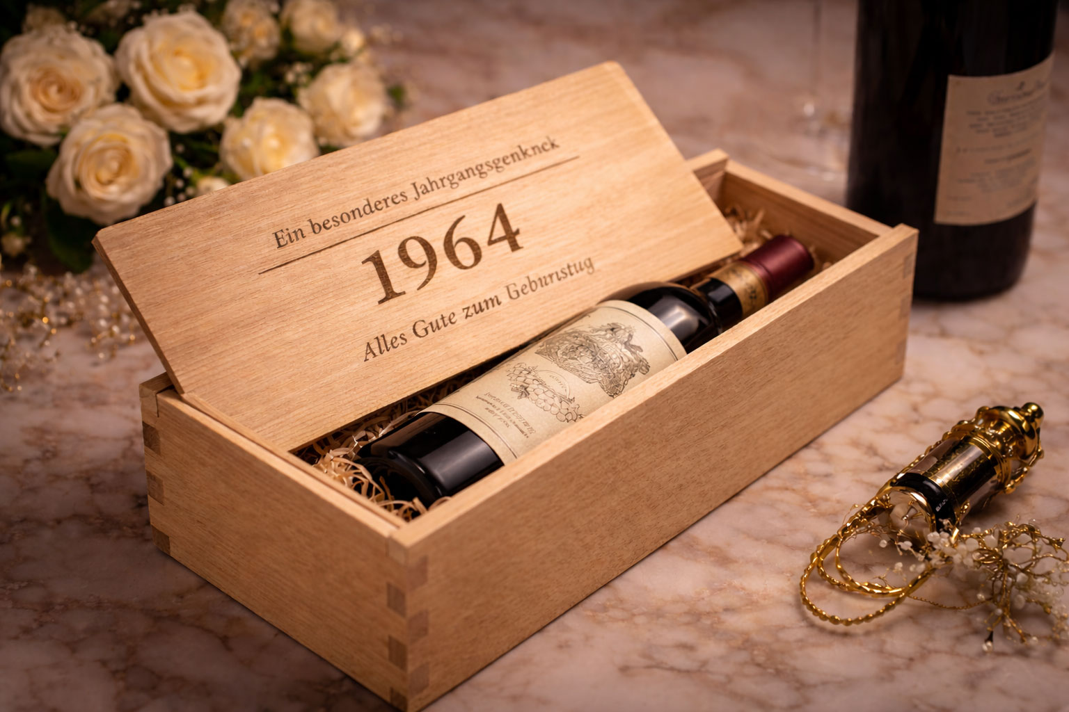 Geschenkveredelung mit persönlicher Grußkarte bei Jagaro