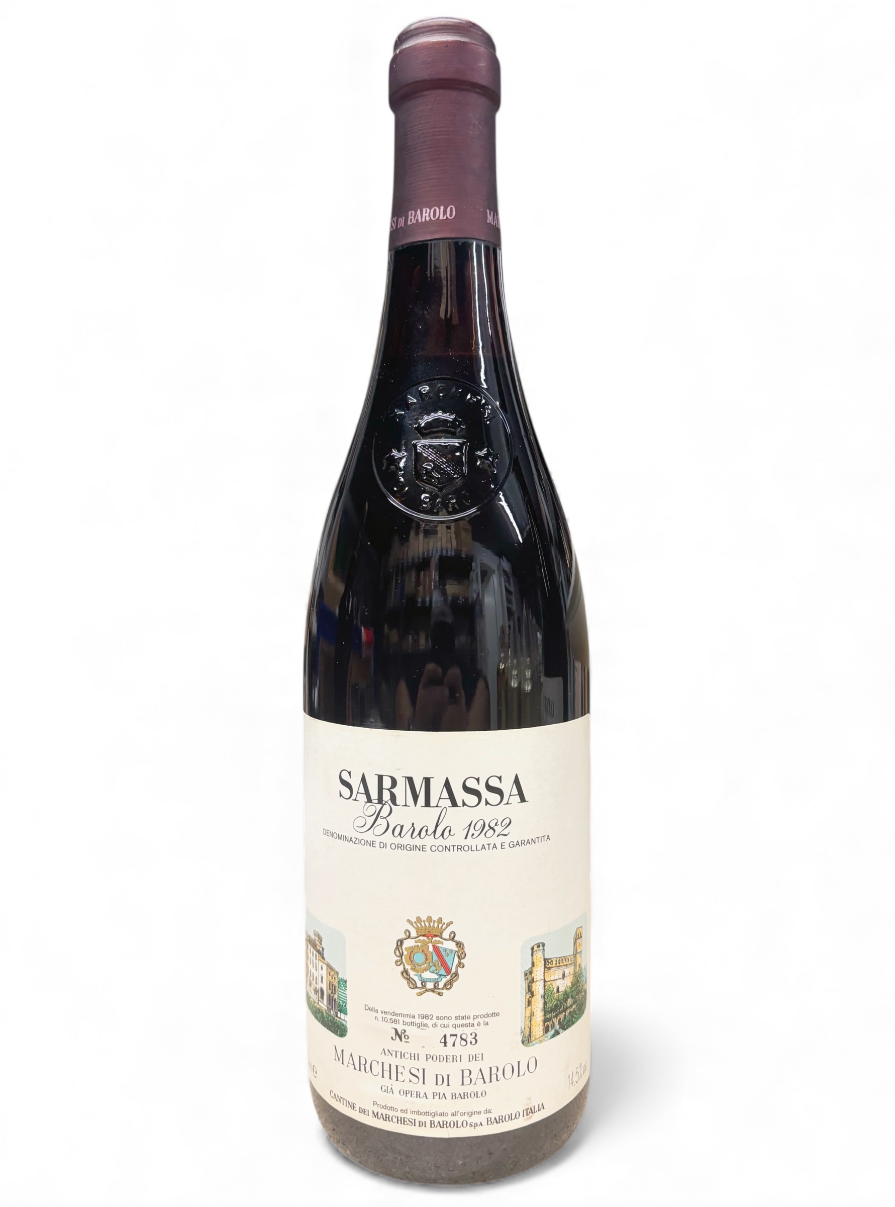 Wein 1982 Barolo Sarmassa Marchesi di Barolo