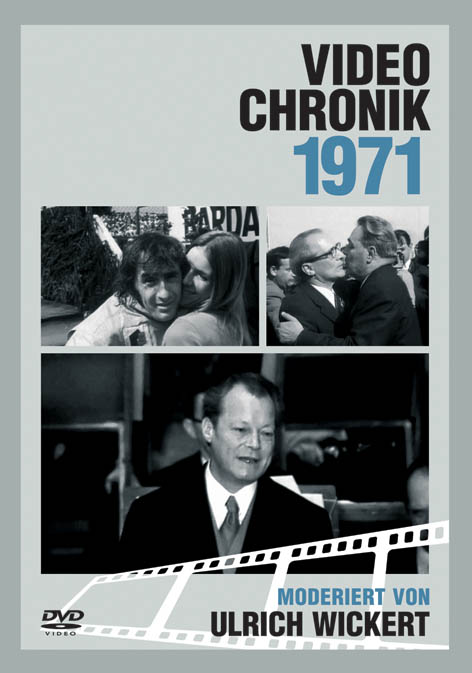 DVD 1971 Chronik Deutsche Wochenschau in Holzkiste mit Gravur