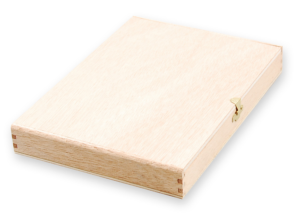 Holzkiste für ihre DVD Box mit oder ohne Gravur