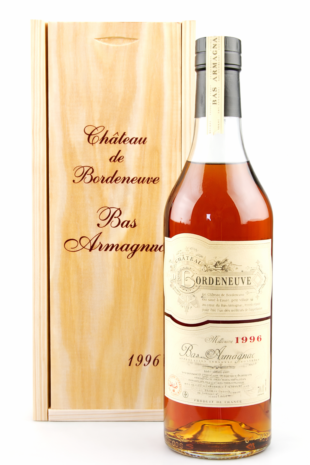 Armagnac 1996 Bas-Armagnac Chateau de Bordeneuve