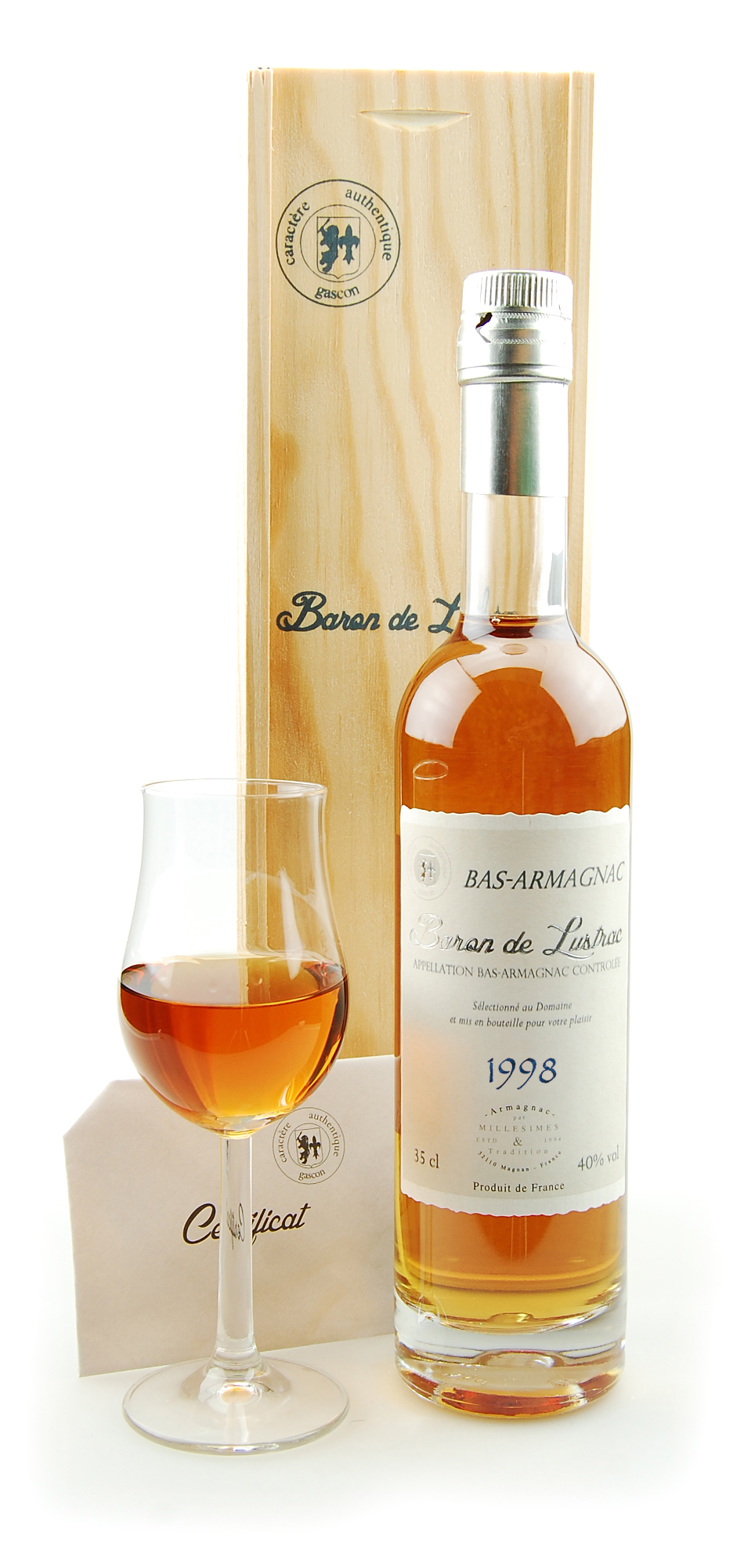 Armagnac 1998 Baron de Lustrac