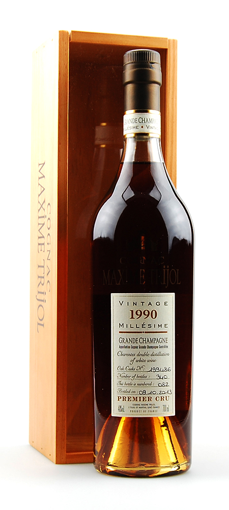 Cognac 1990 Maxime Trijol Grande Champage