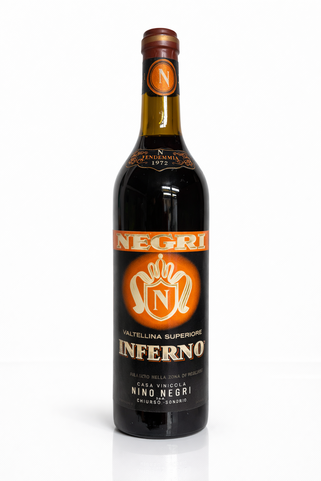 Wein 1972 Inferno Valtellina Superiore Nino Negro