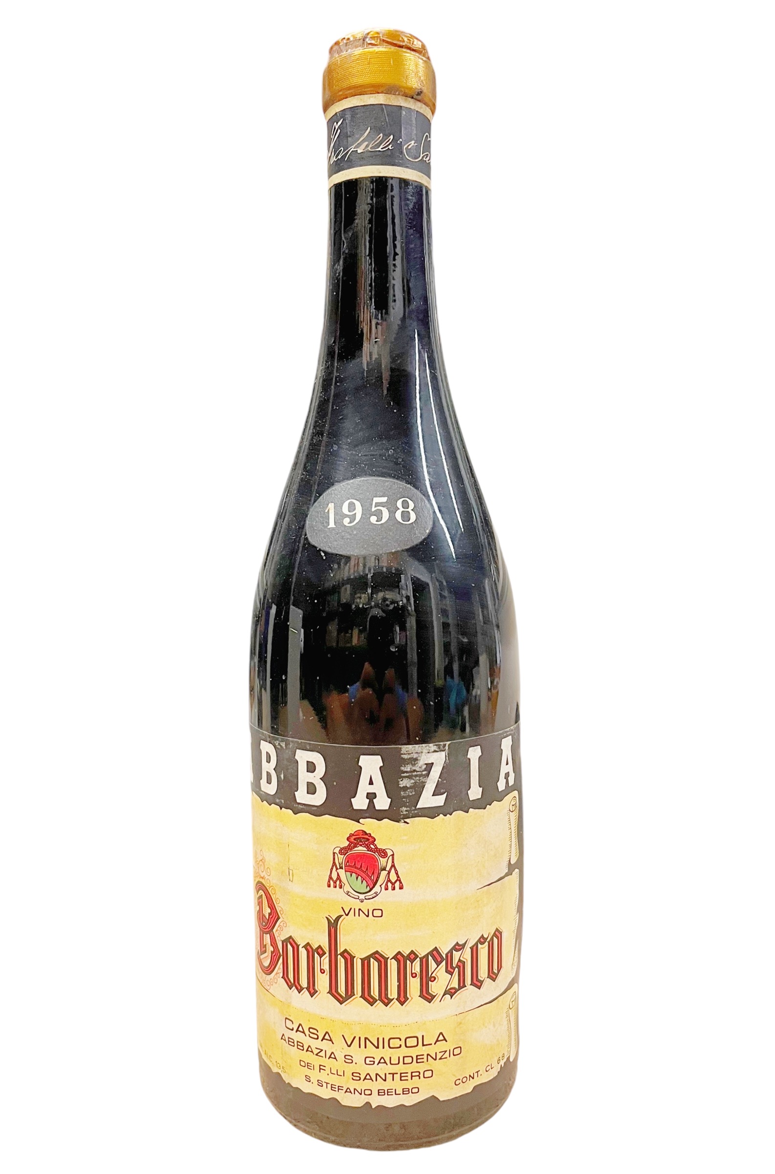 Wein 1958 Barbaresco Abbazia S. Gaudenzio