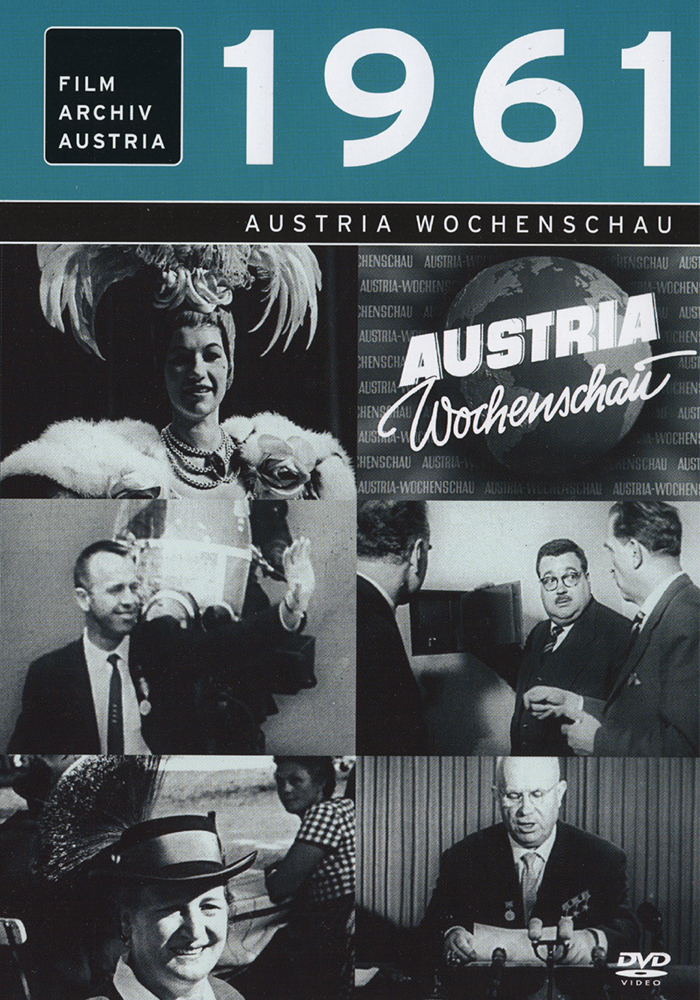 DVD 1961 Chronik Austria Wochenschau in Holzkiste mit Gravur