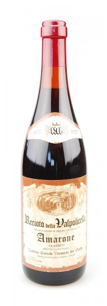 Wein 1977 Amarone della Valpolicella Veronese del Garda