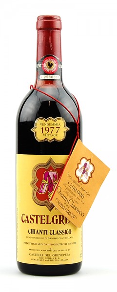 Wein 1977 Chianti Classico Castelgreve
