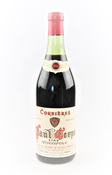 Wein 1966 Corbieres Vino Monopole Paul Herpe