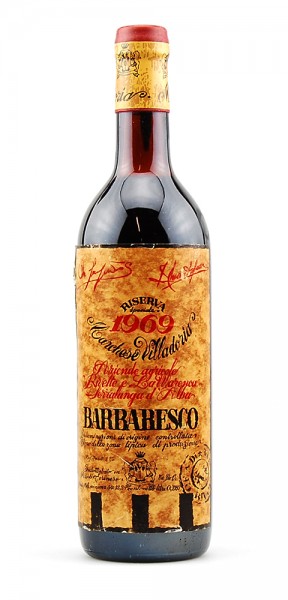 Wein 1969 Barbaresco Marchese Villadoria Riserva
