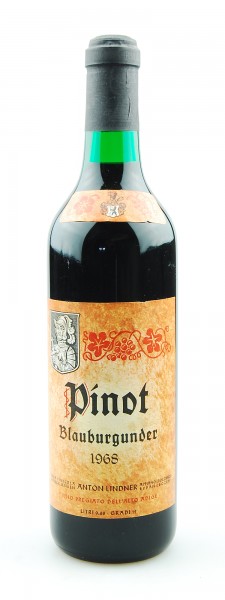 Wein 1968 Pinot Blauburgunder