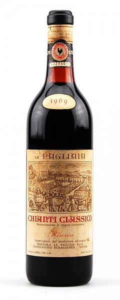 Wein 1969 Chianti Classico Riserva La Pagliaia