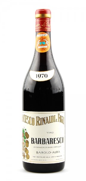 Wein 1970 Barbaresco Francesco Rinaldi