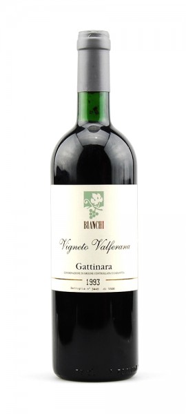 Wein 1993 Gattinara Bianchi Vigneto Valferana