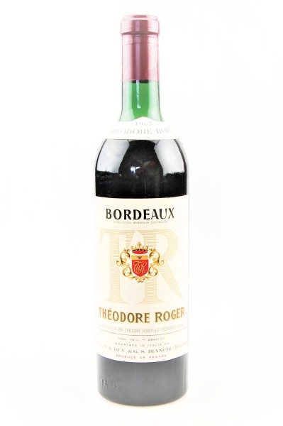Wein 1962 Bordeaux Theodore Roger