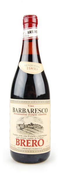 Wein 1969 Barbaresco Cantina Brero