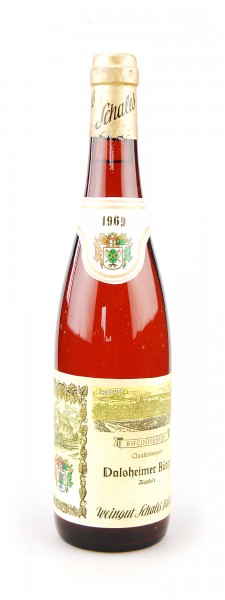 Wein 1969 Dalsheimer Bürgel Auslese