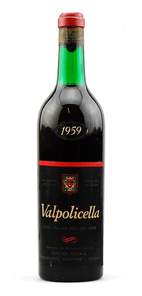 Wein 1959 Valpolicella Monteforte d´Alpone