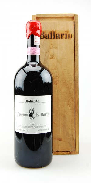 Wein 1990 Barolo Cascina Ballarin 1,5 l Magnum