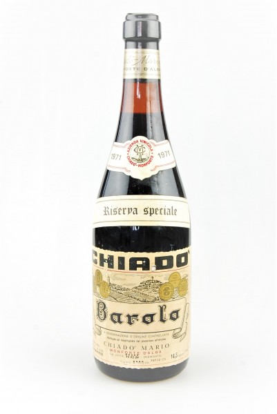 Wein 1971 Barolo Riserva Speciale Chiado - HIT