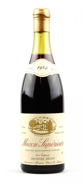 Wein 1984 Macon Superieur Cuvee Jules Verne