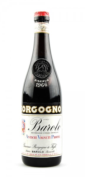 Wein 1966 Barolo Giacomo Borgogno Riserva