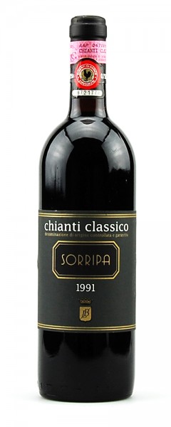 Wein 1991 Chianti Classico Sorripa Laura Baronti