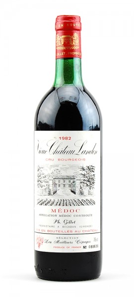 Wein 1982 Chateau Landon Cru Bourgeois Medoc
