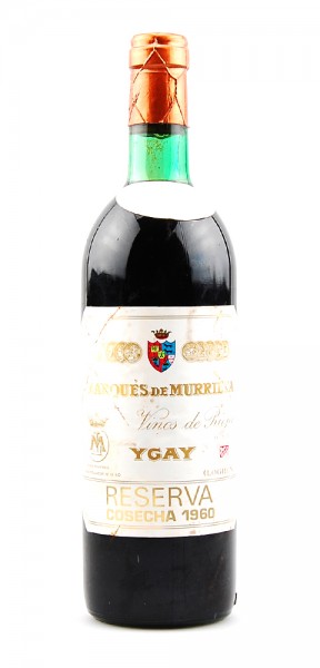 Wein 1960 Rioja Ygay Gran Reserva Marques de Murrieta