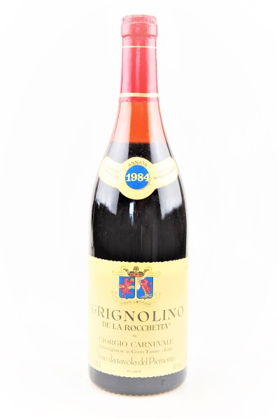Wein 1984 Grignolino de la Rocchetta Carnevale