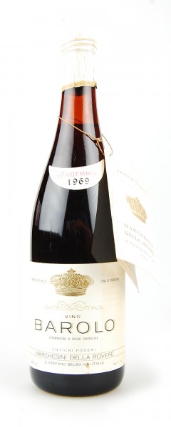 Wein 1969 Barolo Marchesini della Rovere