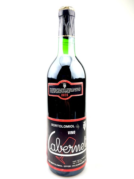 Wein 1973 Vino Cabernet Bortolomiol