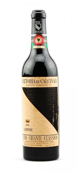 Wein 1966 Chianti Classico Conti Capponi Calcinaia