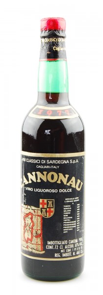 Wein 1977 Cannonau Vino Liquoroso Dolce Pirri