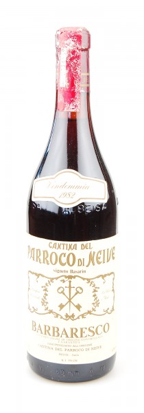 Wein 1982 Barbaresco Parroco di Neive