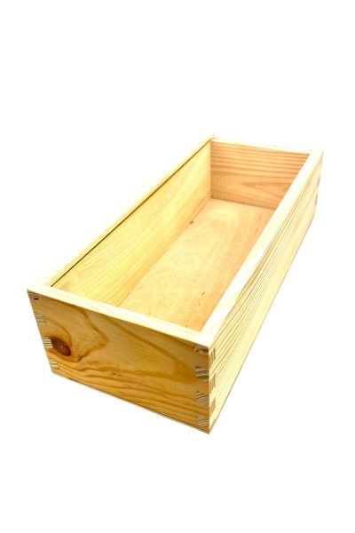 Holzkiste mit Plexiglas-Deckel für Montaubert und Lafontan