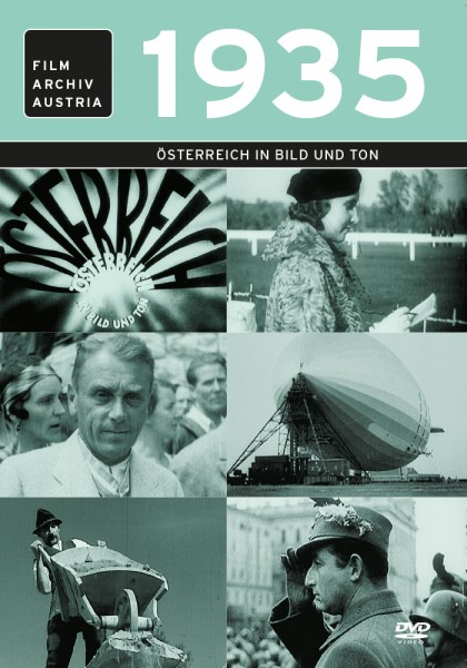 DVD 1935 Chronik Austria Wochenschau in Holzkiste mit Gravur