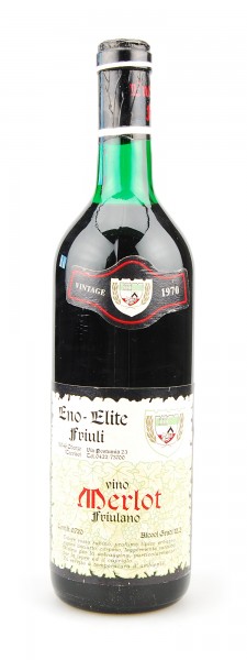 Wein 1970 Merlot Friulano Eno-Elite Friuli