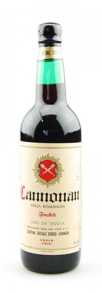 Wein 1979 Cannonau della Romangia Cantina Sorso