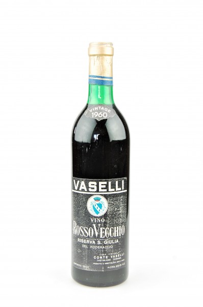 Wein 1960 Rosso Vecchio Riserva Vaselli