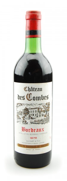 Wein 1979 Chateau des Combes Saint-Emilion
