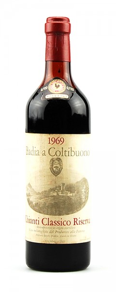 Wein 1969 Chianti Classico Riserva Badia a Coltibuono