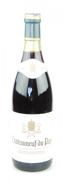 Wein 1981 Chateauneuf-du-Pape Nazarin de Berghese