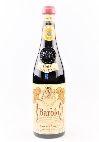Wein 1964 Barolo Riserva Terre del Barolo - Tipp !!