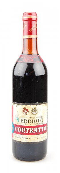 Wein 1974 Nebbiolo del Piemonte Contratto