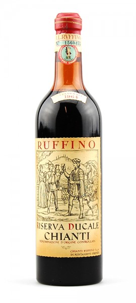 Wein 1964 Chianti Ruffino Riserva Ducale
