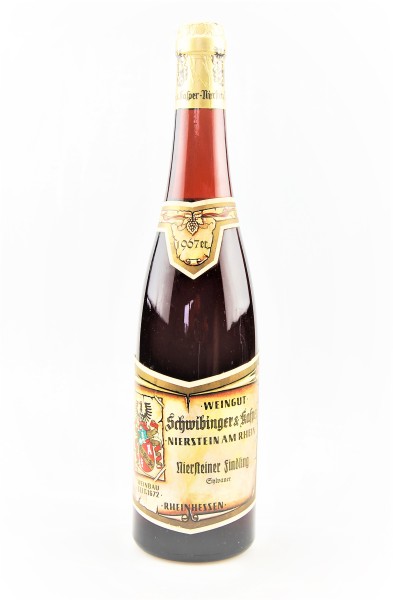 Wein 1967 Niersteiner Findling Sylvaner