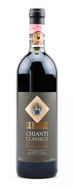 Wein 1986 Chianti Classico Le Fioraie Riserva