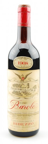 Wein 1968 Barolo Ribezzo